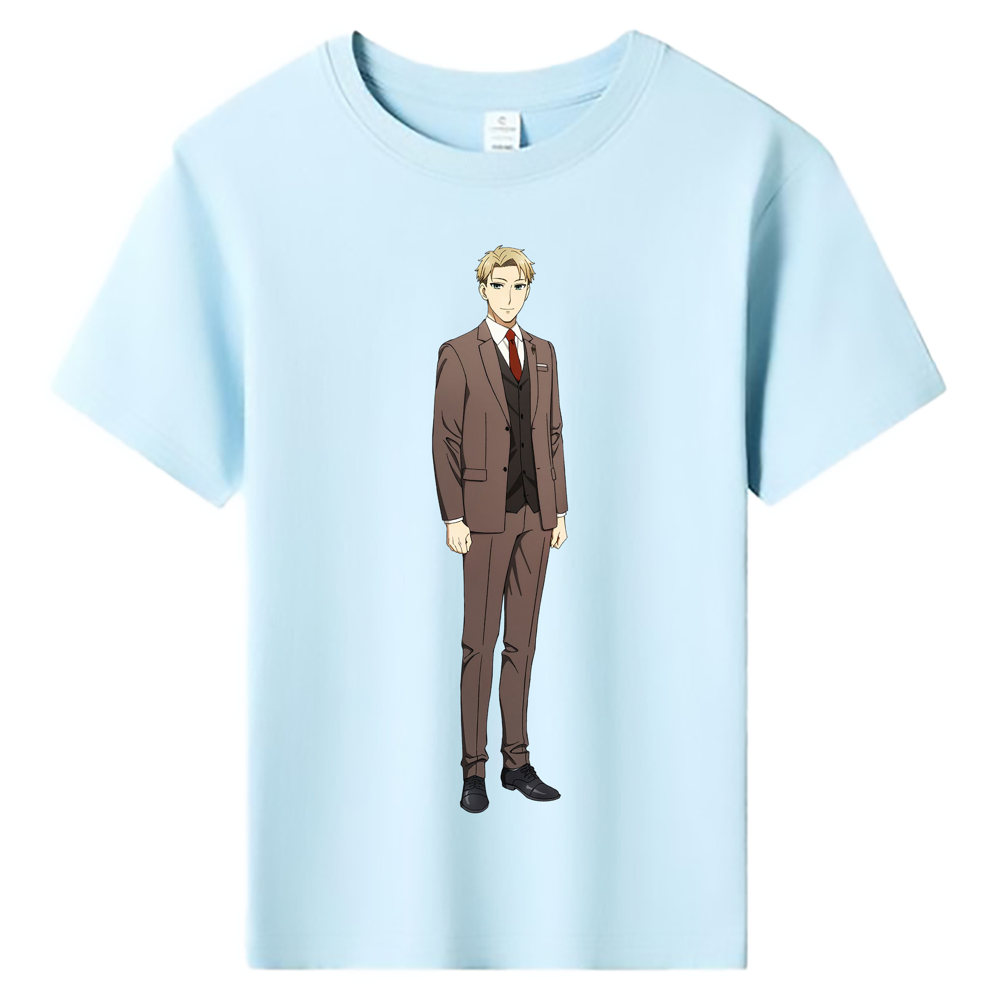 （画像用） SPY×FAMILY间谍家家酒 綿100％キッズTシャツ（フロントプリント）